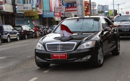 Sewa Lagi, Mobil Presiden Jokowi Mogok Saat Kunjungi Pontianak