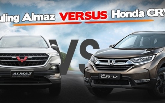 Sewa Honda CR-V Mulai “Tersikut” Wuling Almaz